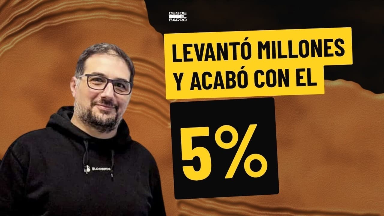 Levantó tres rondas y acabó con el 5% por una cláusula antidilución